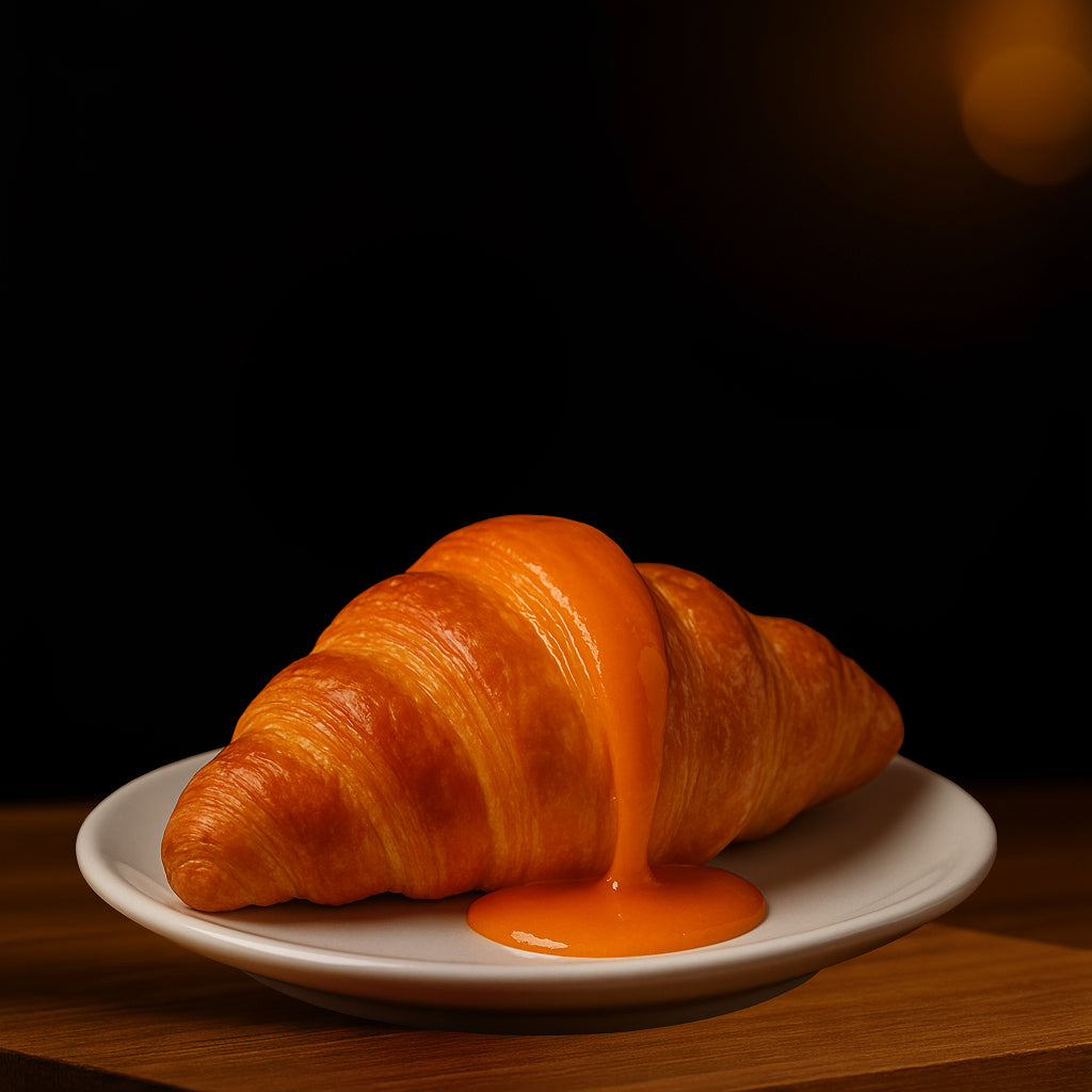 Croissant trứng muối